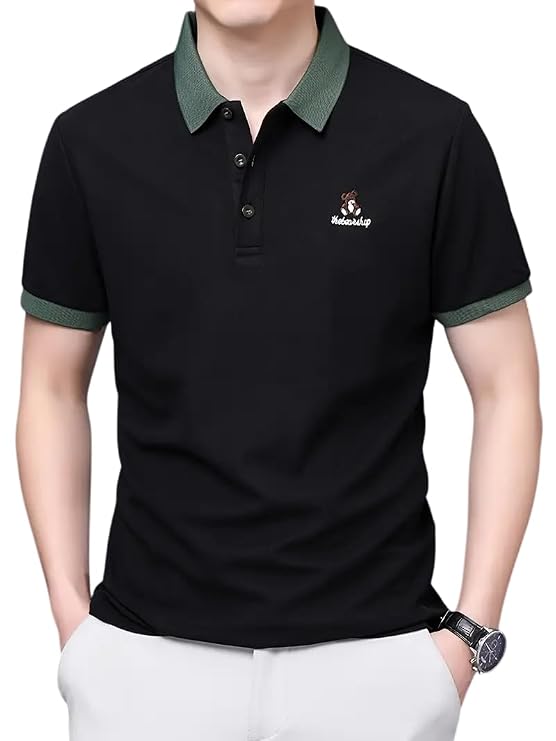 GLASGO Men's Premium T-Shirt | Polo -S